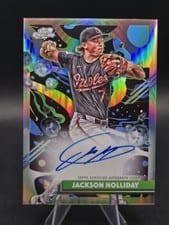 2025 Topps Cosmic Chrome Cosmic Chrome Autographs Jackson Holliday #CCA-JH card