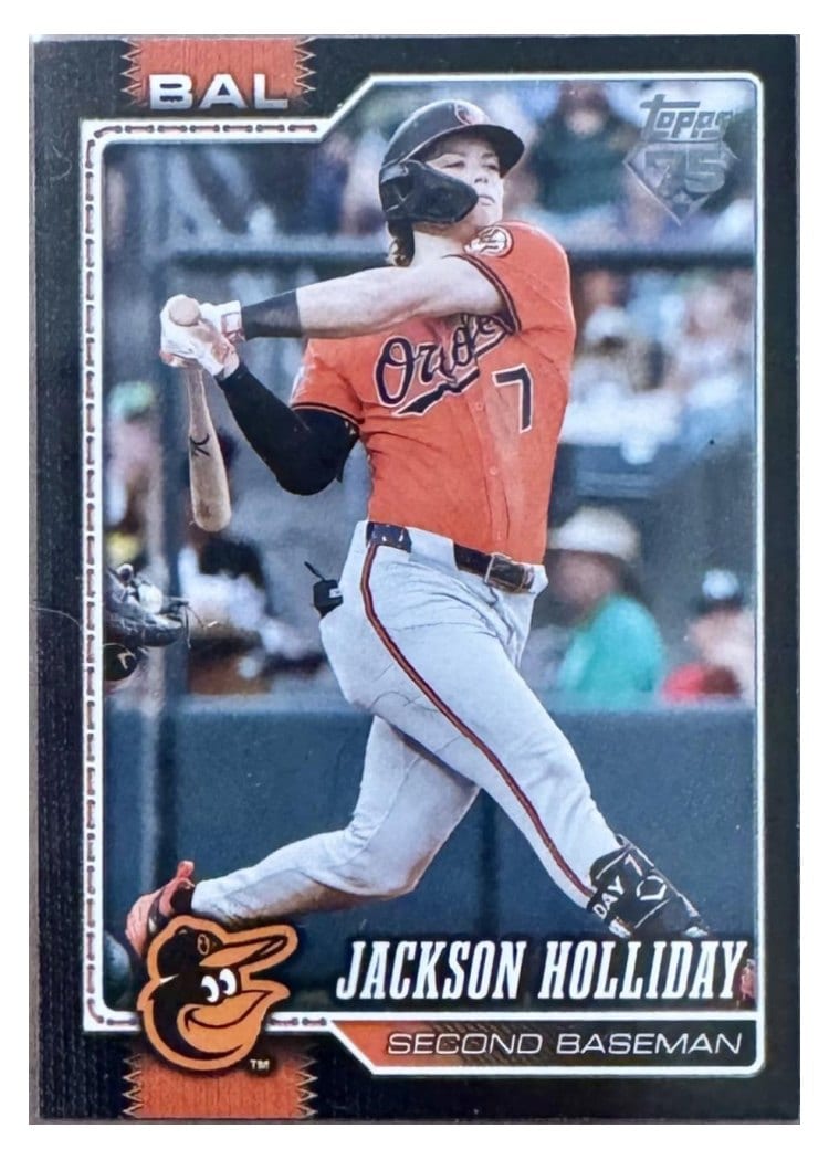 2026 Topps Jackson Holliday #92 card