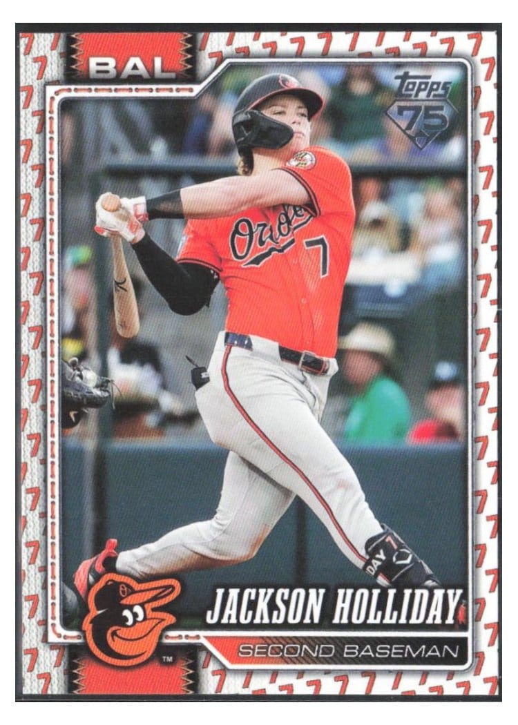 2026 Topps Jackson Holliday #92 card