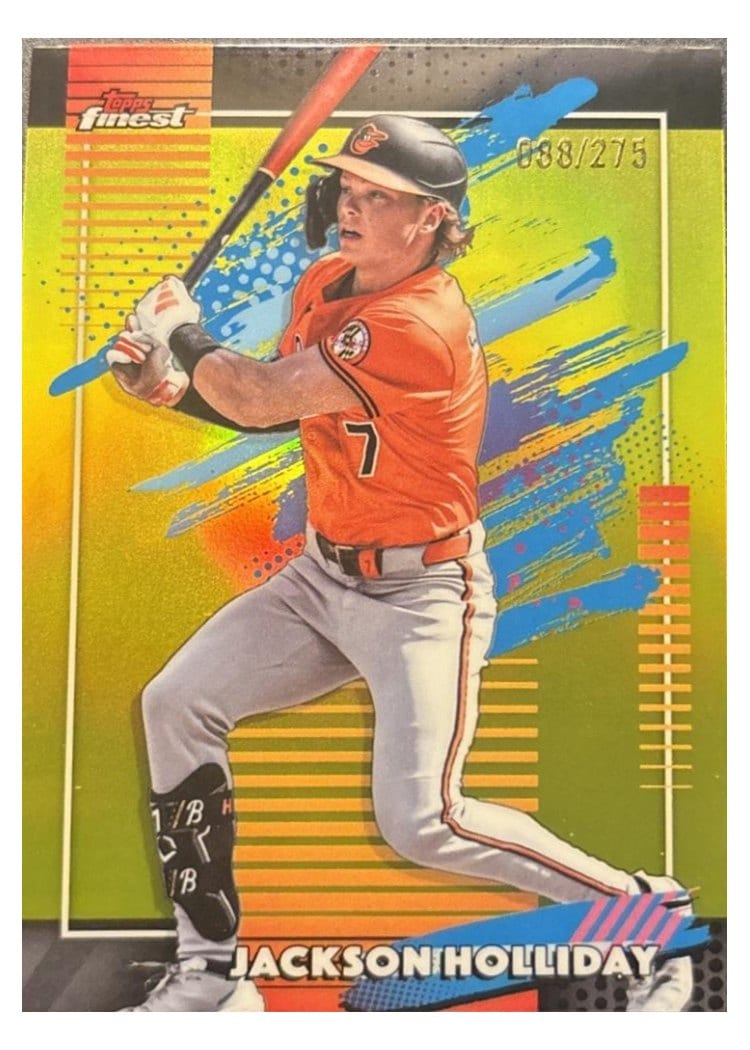 2026 Topps Finest Jackson Holliday #104 card