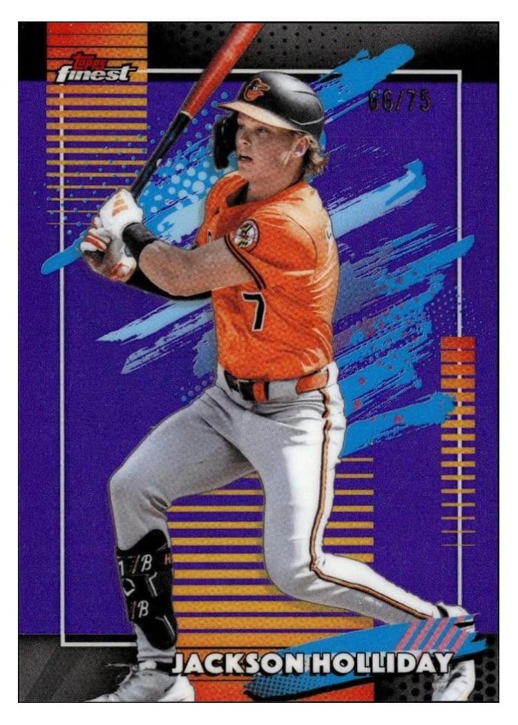 2026 Topps Finest Jackson Holliday #104 card