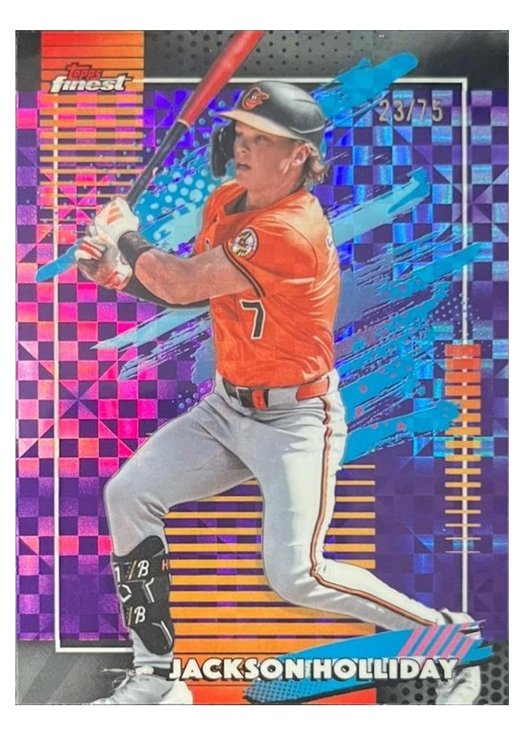 2026 Topps Finest Jackson Holliday #104 card
