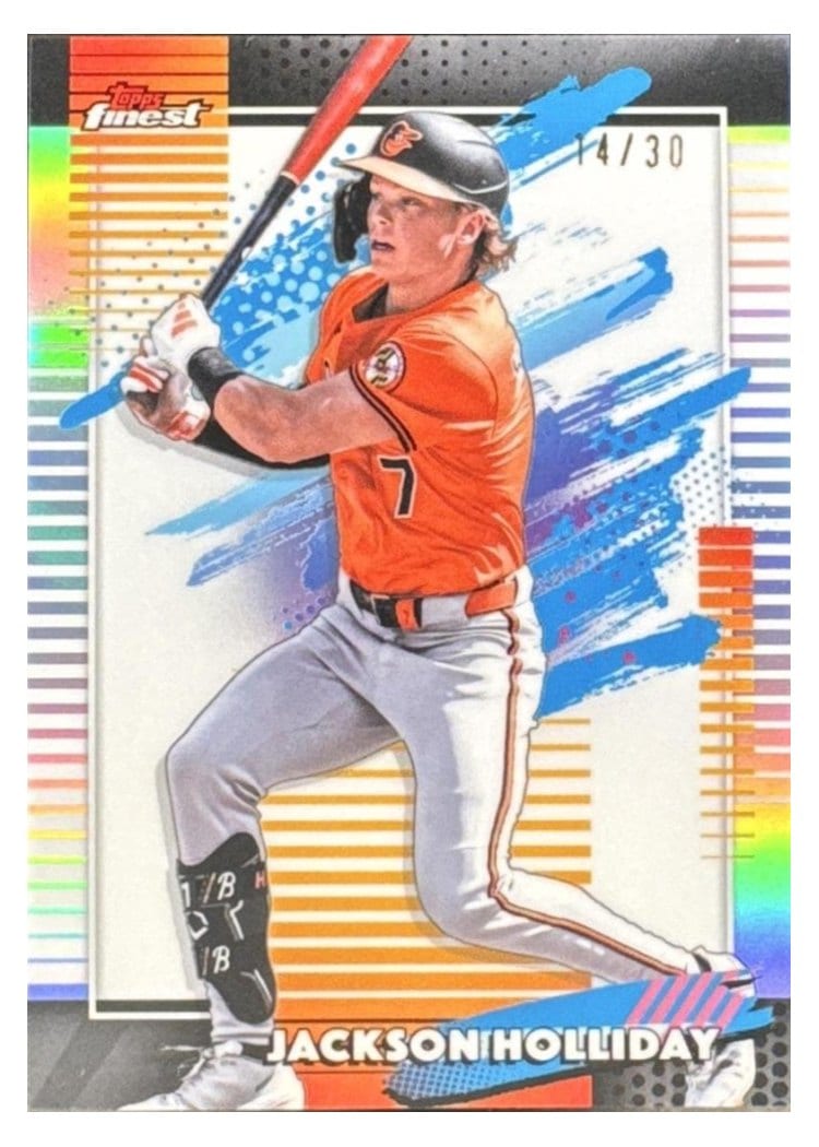 2026 Topps Finest Jackson Holliday #104 card