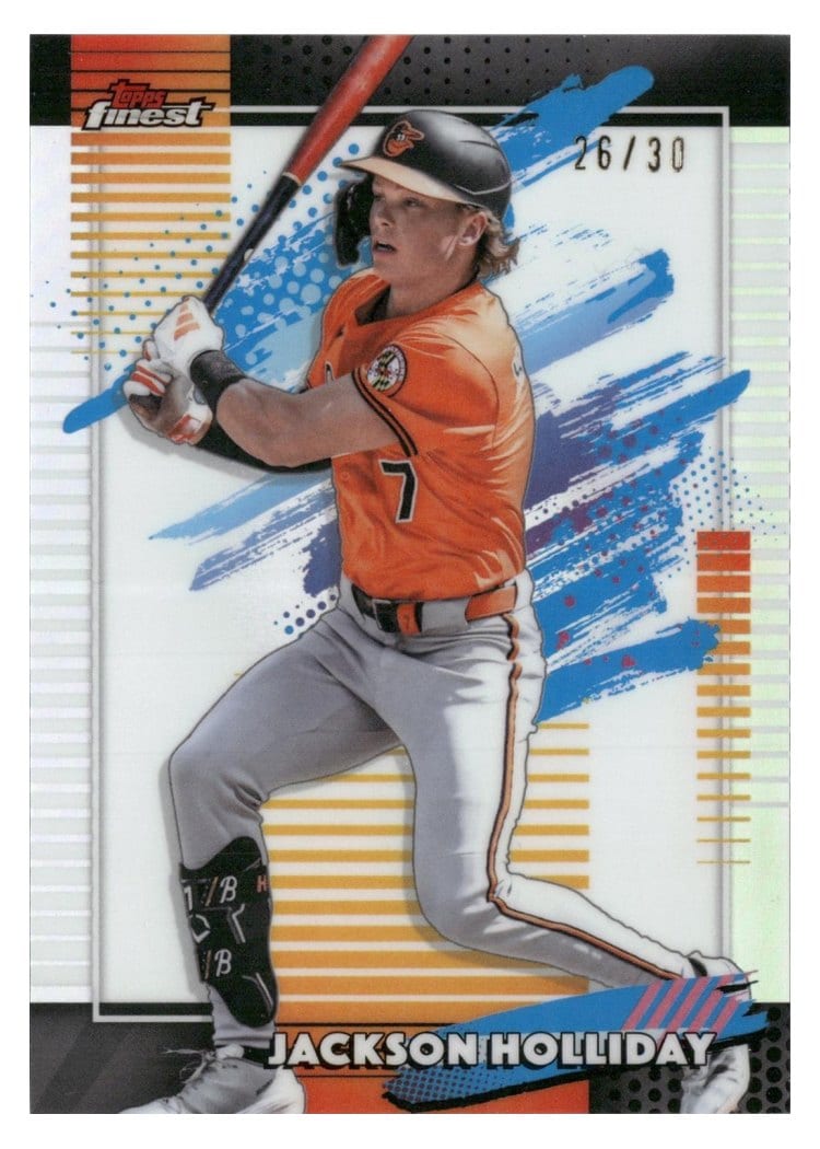 2026 Topps Finest Jackson Holliday #104 card