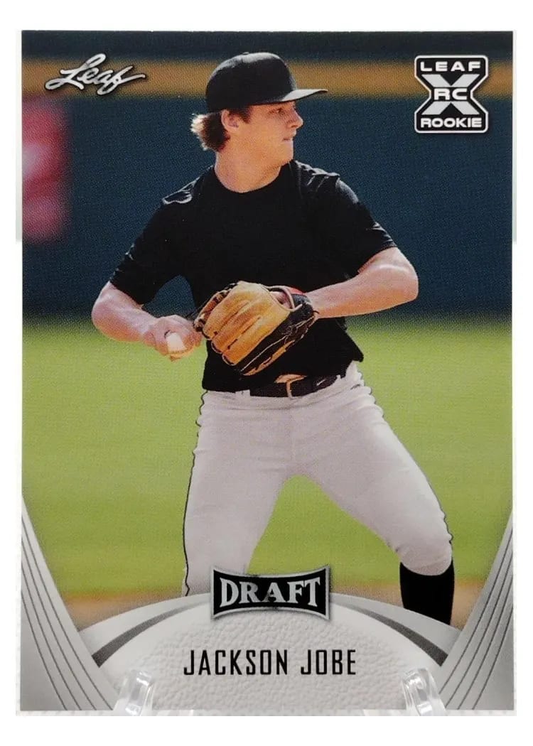 2021 Leaf Draft Jackson Jobe #33 card