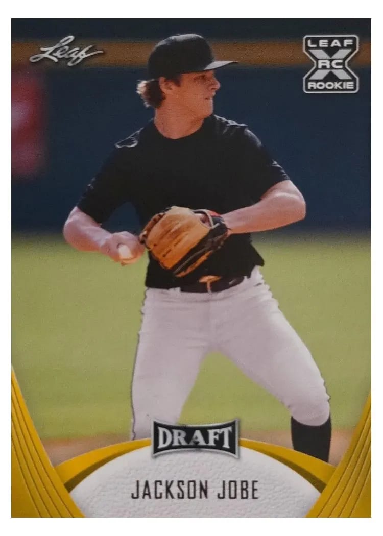 2021 Leaf Draft Jackson Jobe #33 card