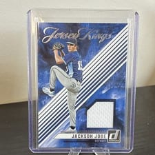 2024 Donruss Jersey Kings Jackson Jobe #JK-JJ card