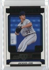 2024 Panini Three and Two Draft Class Jackson Jobe #18 card