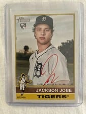 2025 Topps Heritage Real One Autographs Jackson Jobe #ROA-JJO card