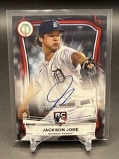 2025 Topps Tribute League Inauguration Autographs Jackson Jobe #LIA-JJO card