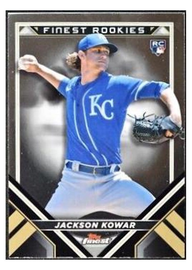 2022 Finest Rookie Design Variations Jackson Kowar #FRD-JK card