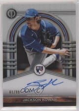 2022 Topps Tribute League Inauguration Autographs Jackson Kowar #LIA-JK card