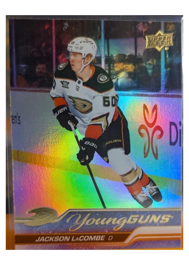 2024-25 Upper Deck Base Set Jackson LaCombe #2 card