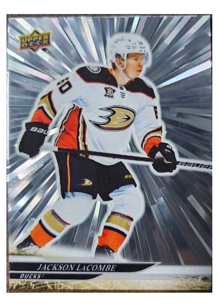 2024-25 Upper Deck Base Set Jackson LaCombe #2 card