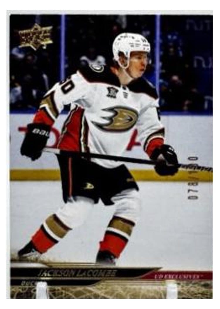 2024-25 Upper Deck Base Set Jackson LaCombe #2 card