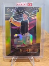 2024 Panini Select Select Numbers Jackson Merrill #7 card