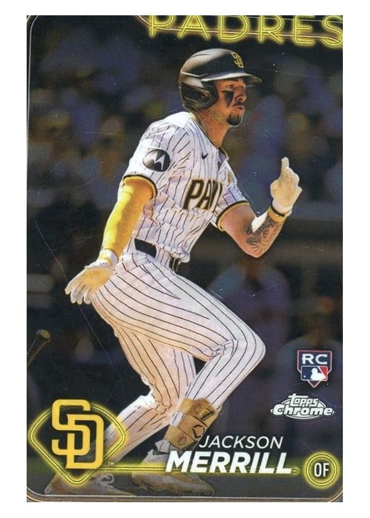 2024 Topps Chrome Base Set Jackson Merrill #207 card