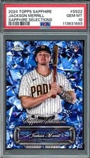 2024 Topps Chrome Update Sapphire Edition Selections Jackson Merrill #SS-22 card