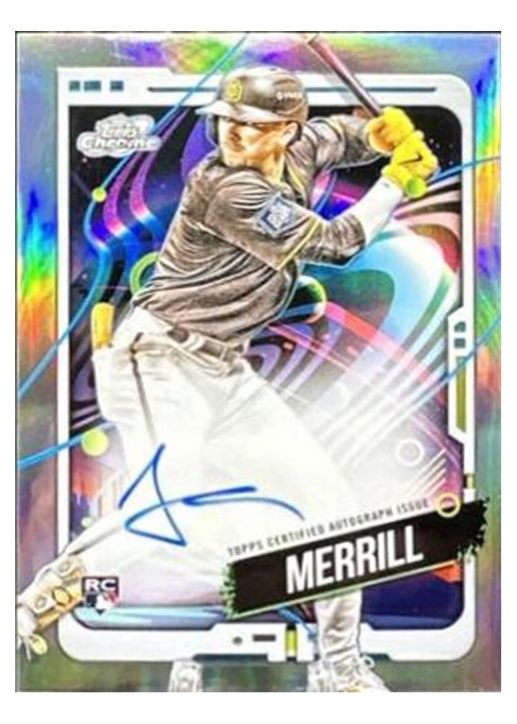 2024 Topps Cosmic Chrome Autographs Jackson Merrill #CCA-JM card