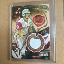 2024 Topps Holiday Relics Jackson Merrill #RC-JM card