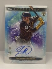 2024 Topps Inception Rookie And Emerging Star Autographs Jackson Merrill #BRES-JM card