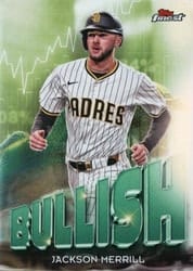 2025 Finest Bullish Jackson Merrill #B-17 card