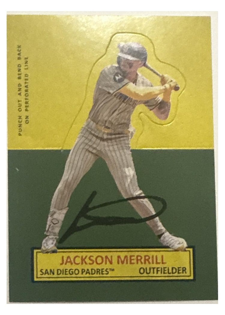 2025 Topps Archives 1964 Topps Stand-Ups Jackson Merrill #64SU-19 card