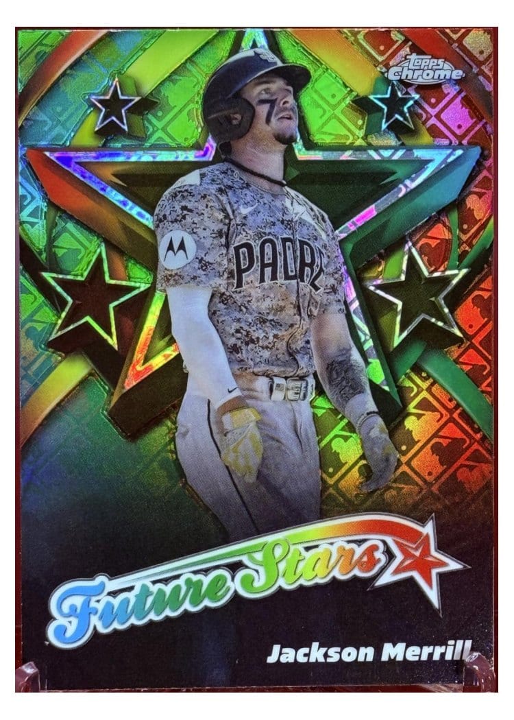 2025 Topps Chrome Logofractor Edition Future Stars Jackson Merrill #FS-3 card