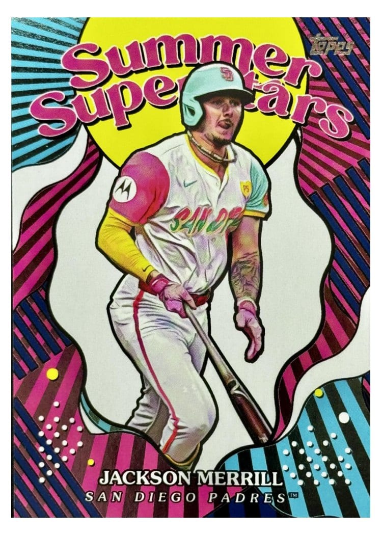 2025 Topps Summer Superstars Jackson Merrill #SS-35 card