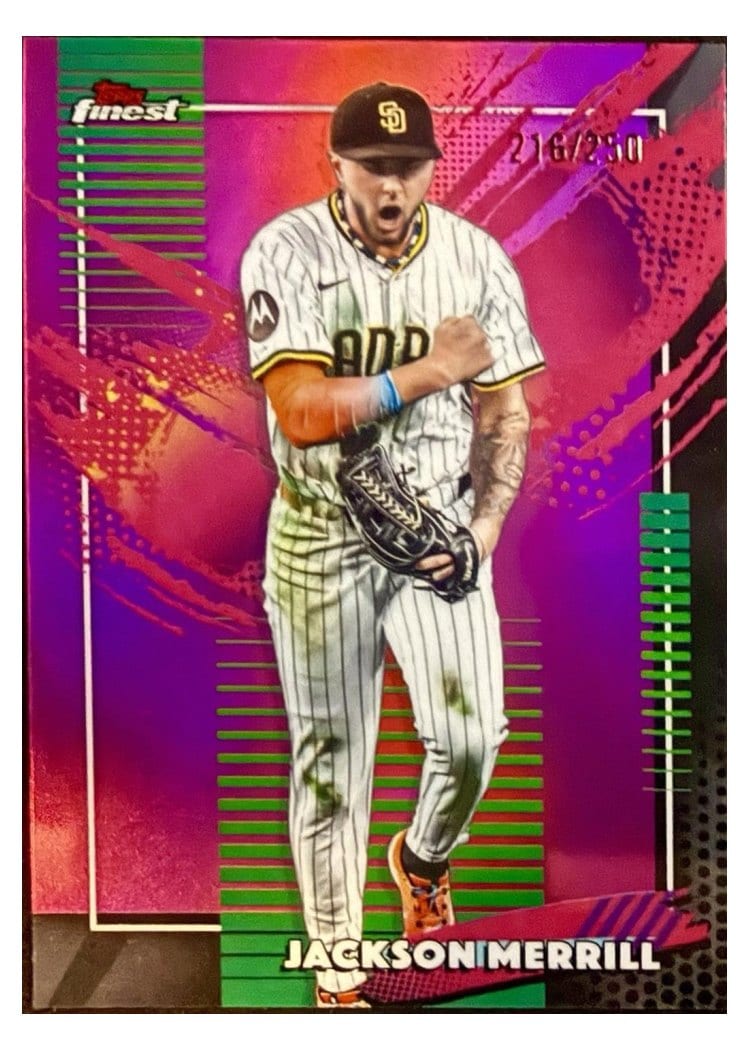 2026 Topps Finest Jackson Merrill #283 card