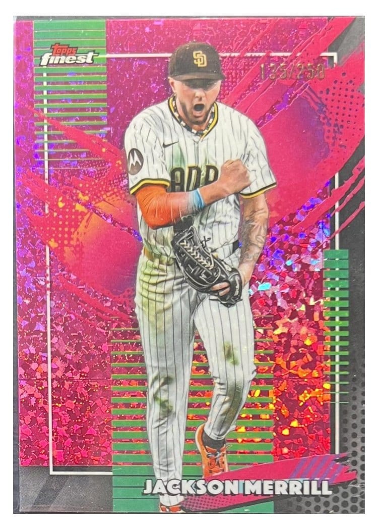 2026 Topps Finest Jackson Merrill #283 card