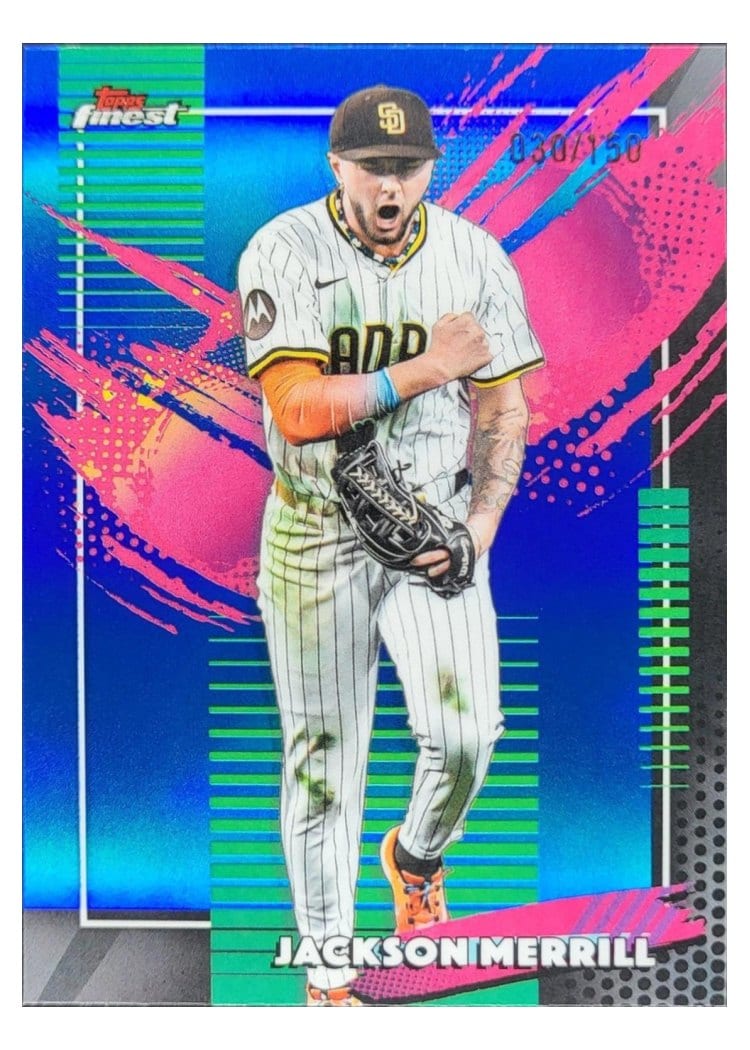 2026 Topps Finest Jackson Merrill #283 card