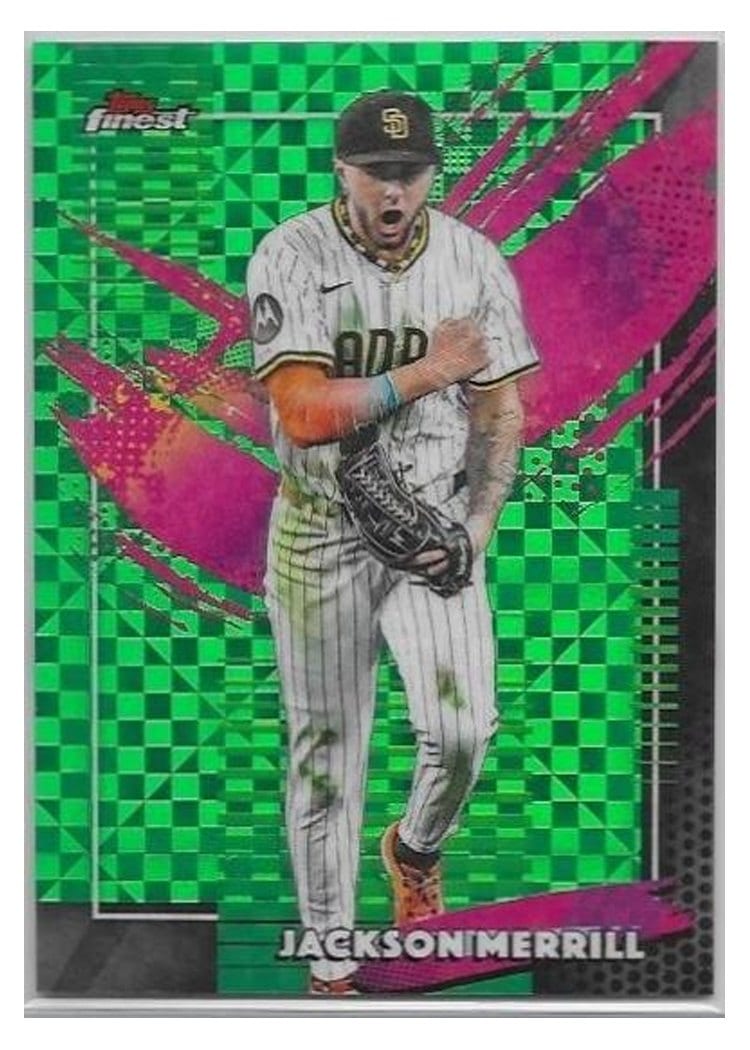 2026 Topps Finest Jackson Merrill #283 card
