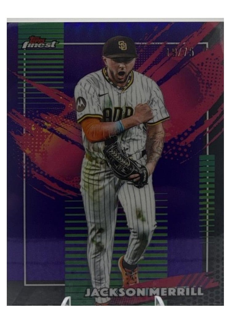 2026 Topps Finest Jackson Merrill #283 card