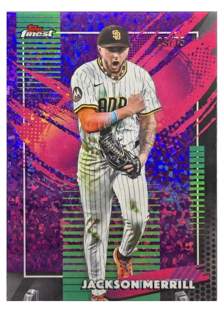 2026 Topps Finest Jackson Merrill #283 card