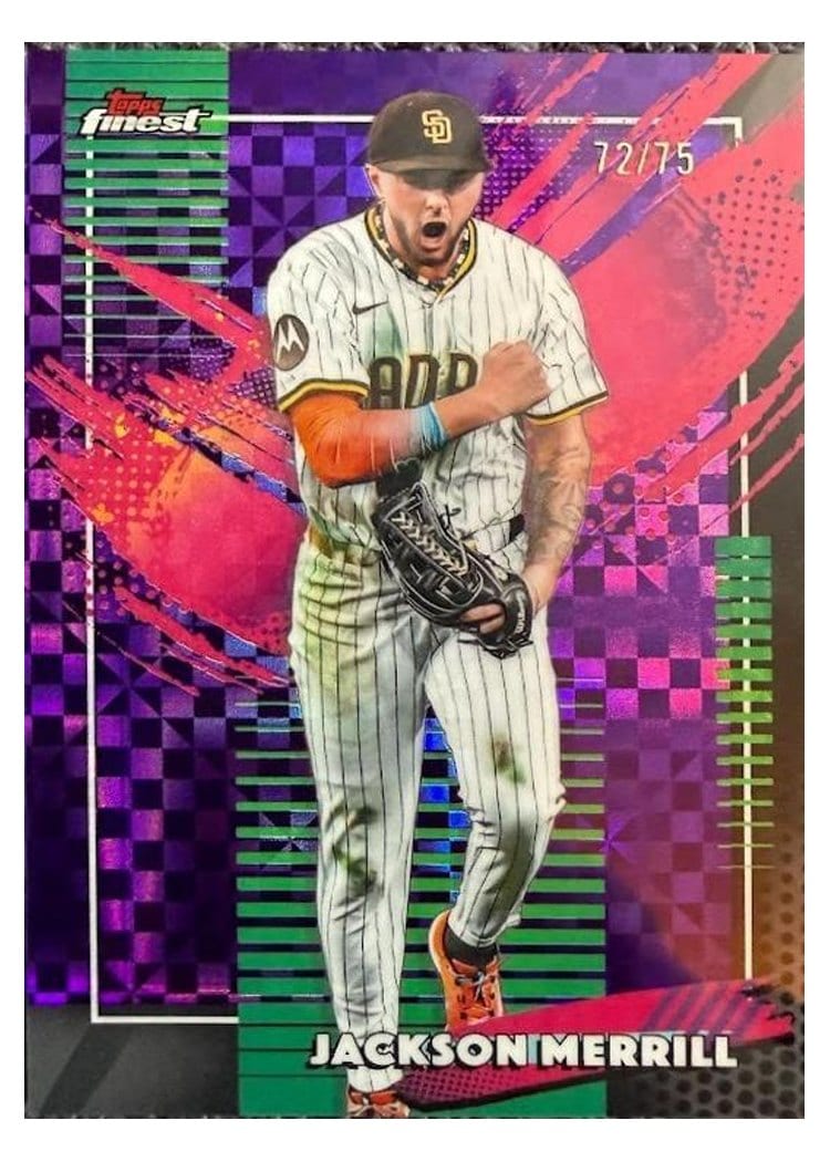 2026 Topps Finest Jackson Merrill #283 card
