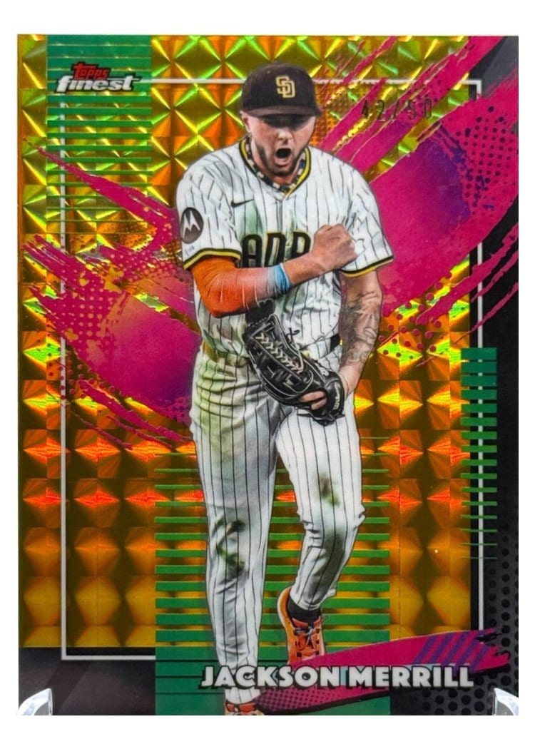 2026 Topps Finest Jackson Merrill #283 card
