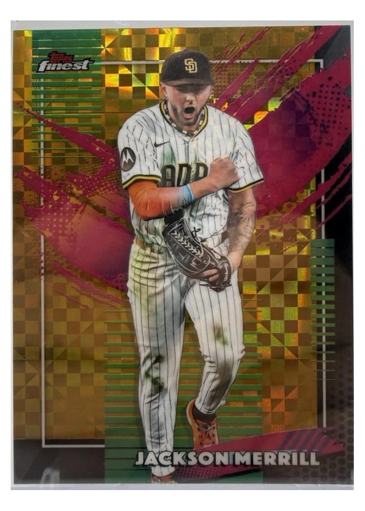 2026 Topps Finest Jackson Merrill #283 card