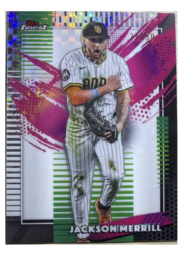 2026 Topps Finest Jackson Merrill #283 card