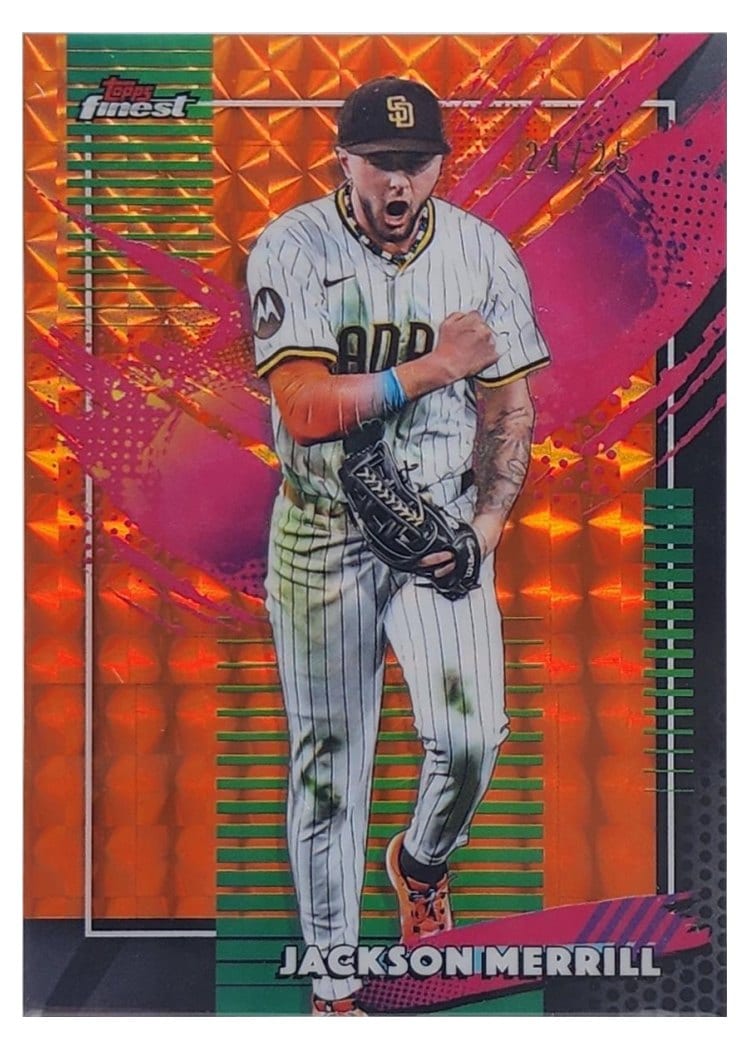 2026 Topps Finest Jackson Merrill #283 card