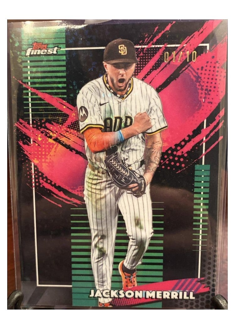 2026 Topps Finest Jackson Merrill #283 card