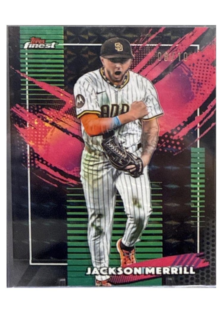 2026 Topps Finest Jackson Merrill #283 card