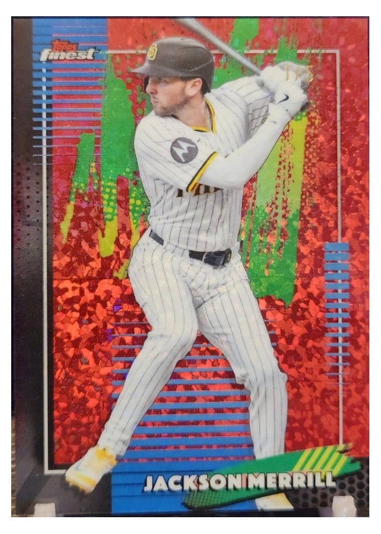 2026 Topps Finest Jackson Merrill #283 card