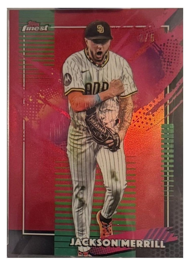 2026 Topps Finest Jackson Merrill #283 card