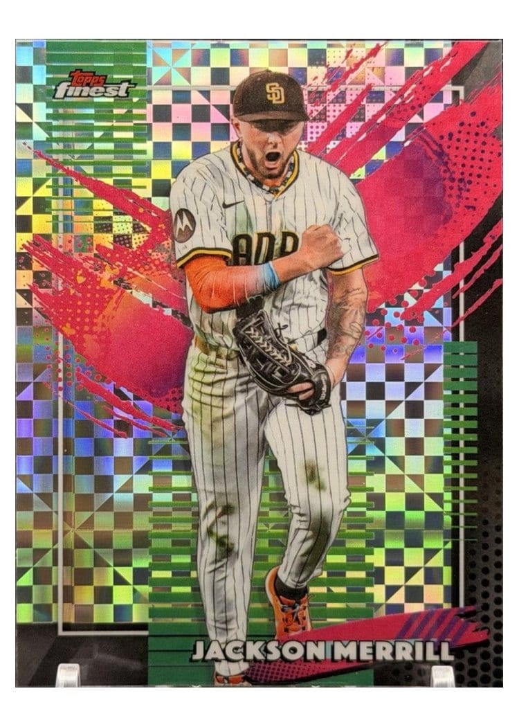 2026 Topps Finest Jackson Merrill #283 card