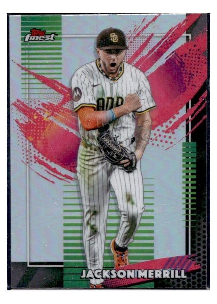 2026 Topps Finest Jackson Merrill #283 card