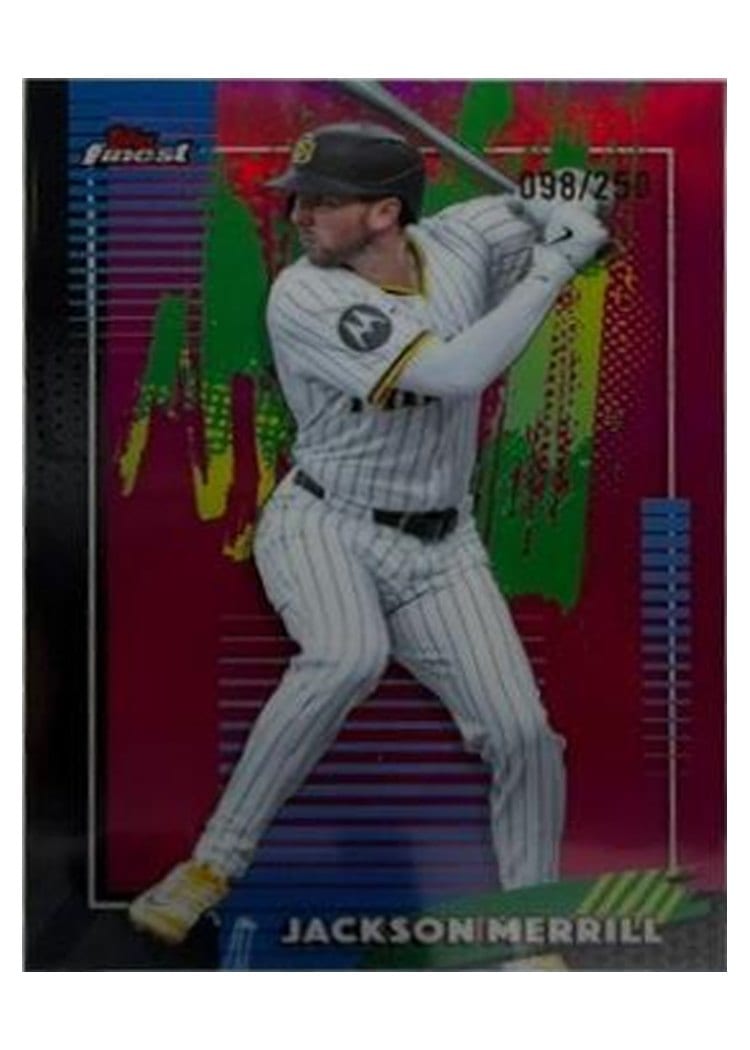 2026 Topps Finest Jackson Merrill #70 card