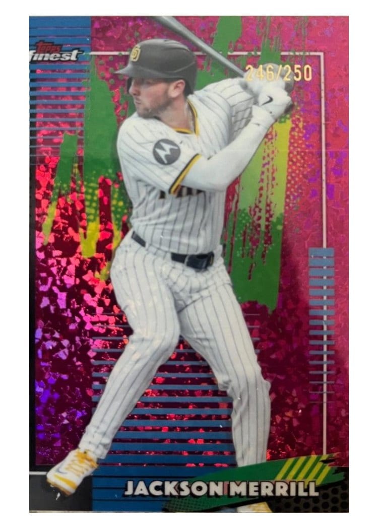 2026 Topps Finest Jackson Merrill #70 card