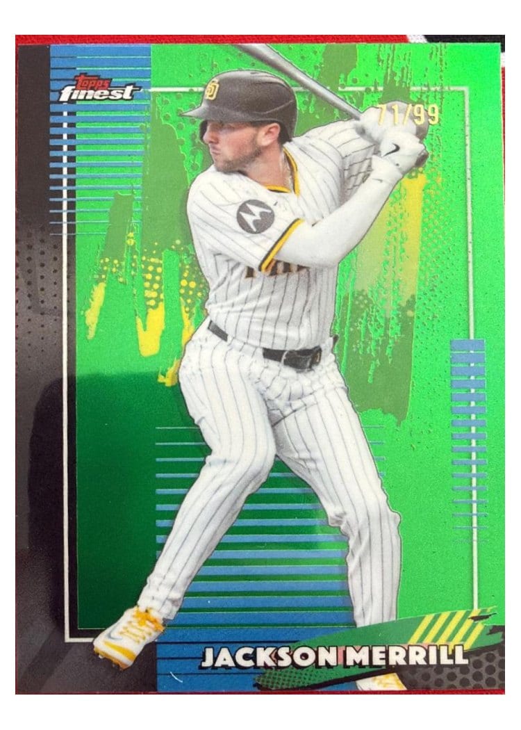 2026 Topps Finest Jackson Merrill #70 card
