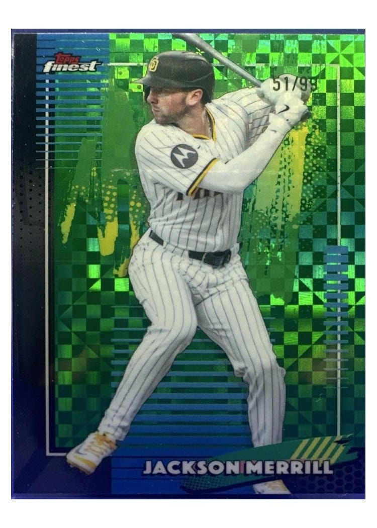 2026 Topps Finest Jackson Merrill #70 card